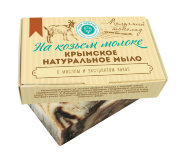 Мыло Молочный шоколад на козьем молоке, 100 г