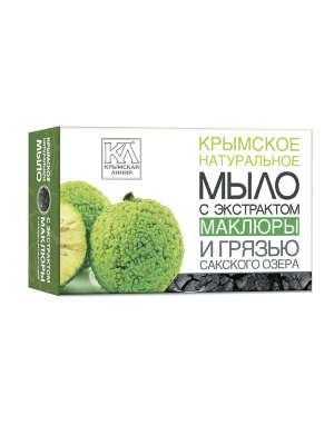 Мыло С экстрактом маклюры и грязью Сакского озера, 82 г