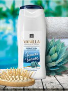 Шампунь VANILLA для волос, жирных у корней и сухих на концах с соком агавы, 250 г