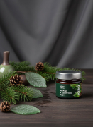 Ароматическая свеча Дождь в хвойном лесу Свежий аромат ЮГ, 70г 