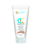 СС Крем для лица «Голубой лотос» темно-бежевый SPF 15, 55 г