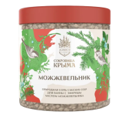 Соль для ванн "Можжевельник" с натуральным эфирным маслом алуштинская, 500 гр