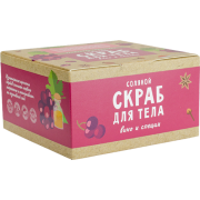 Соляной скраб для тела Вино и специи, 200 г