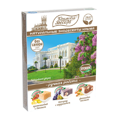 Рахат-лукум Ассорти без сахара Ливадийский дворец, 240 г