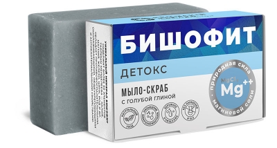 Мыло-скраб Детокс Бишофит, 100 г