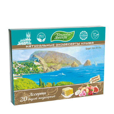 Рахат-лукум Ассорти Гурзуф, 350 г 